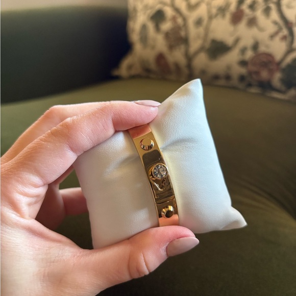 Michael Kors Gold Lock Bracelet - Picture 5 of 11